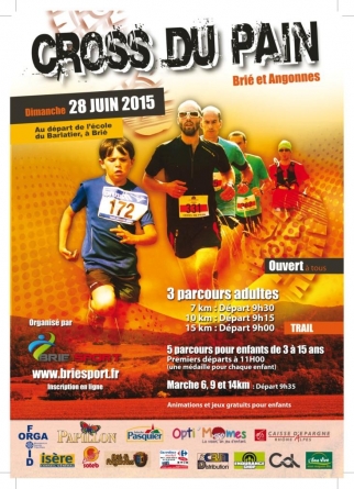 Cross du Pain le 28 Juin 2015 à Brié et Angonnes